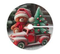 Base per albero di Natale con orso, per albero di Natale, decorazione per la casa, 89,9 cm