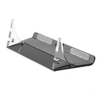 Base per altoparlante da tavolo in acrilico per Bose per SOUNDLINK per FLEX 1/2 con cuscinetto in gomma e protezione in flanella per migliorare la qualità del suono, nero, ideale per ufficio o cucina