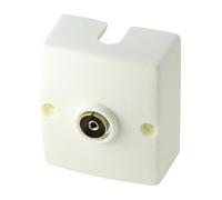 Base per antenna superficiale femmina, resistente e di facile installazione. Ideale per supportare e collegare antenne in varie applicazioni.