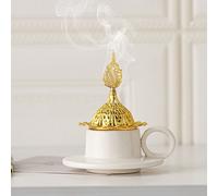 Base per bruciare cono di incenso per aromaterapia in ceramica per bruciatore a