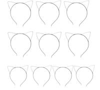 Base per capelli in metallo flessibile per personalizzazione creativa comoda unisex indossare lunga giornata lega Hairband Base