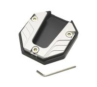 Base per cavalletto laterale Motorcycle Bike Kickstand Extender Foot Side Stand Extension Plate Pad Part