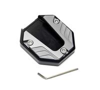 Base per cavalletto laterale Motorcycle Bike Kickstand Extender Foot Side Stand Extension Plate Pad Part