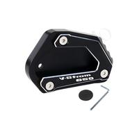 Base per cavalletto laterale Per Per V-STROM 650/XT Per VS&trom 650 DL650 2004-2020 Moto Estensione Cavalletto Laterale Piastra Di Supporto Del Piede Pad