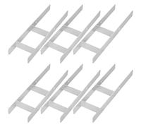 Base per colonna a H KOTARBAU® per installazione a incasso, staffa, ancoraggio i