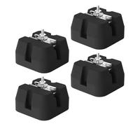 Base per Condizionatore Split - Base Condizionatori Senza Unità Esterna,4 Pezzi Resistente, Supporti Antivibranti, Portata 500kg