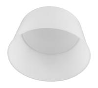 Base per Dispenser di Bevande Rotonda Bianca in Plastica Stabile | Supporto Rialzato, Finitura Liscia e Compatta, per Macchine e Contenitori D'acqua in Cucina