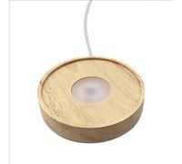 Base per display con luce in legno Base per display a LED Base per luce in per arte in 3D tipi luci Led in legno