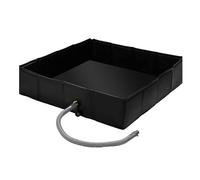 Base per doccia da campeggio, pieghevole, per esterni, con base per la regolazione 'altezza e il drenaggio, per il campeggio, i viaggi