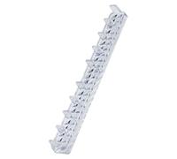 Base per esercitazione delle unghie in acrilico trasparente, adatta per studenti e professionisti, pratica e facile da mantenere, strumento per migliorare le unghie