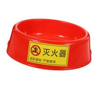 Base per Estintore Rosso in Plastica per Auto e Cucina | Supporto Stabile, Accesso Rapido, per Estintori Co2 e Piccoli Modelli, Tutela i Pavimenti Dai Graffi Stile Casuale
