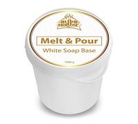 Base per Fare il Tuo Sapone 1000g / 1kg - per Tutti i Tipi di Pelle - Sapone a Base di Glicerina - Ultra Idratante - Sapone Grezzo Fatto a Mano - Originalissimo Regalo - Hobby