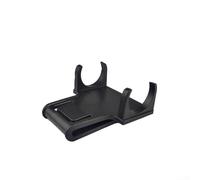 Base per faro per casco da saldatura, supporto in plastica leggera per saldatura standard, supporto leggero compatto da 6,4 x 6 cm, per spazi di lavoro poco illuminati, nero (base)