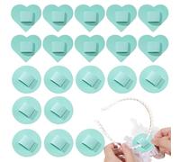 Base per fascia in feltro, Texture morbida, X20, Cuscinetto elastico per capelli, Kit fascia fai da te, Pronto per l'artigianato, Per vanità, Bagno, Viaggi, Donne, Ragazze, Tea Party