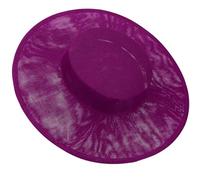 Base per fascinator da 32 cm per capelli, New plum red | Scelta meravigliosa, copricapo alla per copricapi da chiesa e fermagli per capelli per banchetti