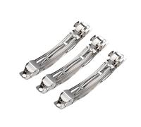 Base Per Forcina 10 pezzi di fermagli for capelli a molla in metallo da 50/60/70/80 mm, con base vuota, for la creazione gioielli fai te Per Acconciatura Donna Decorazione Fai Da Te(Color-03,70mm)