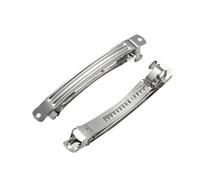 Base Per Forcina 10 pezzi di fermagli for capelli a molla, spessi e antiscivolo, con base vuota, for creare gioielli fai da te Per Acconciatura Donna Decorazione Fai Da Te(Color,8 cm)