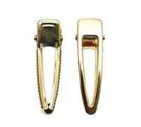 Base Per Forcina 10 pezzi di fermagli for capelli alla moda, base vuota quadrata for forcine for gioielli fai da te, incastonatura for con perle Per Acconciatura Donna Decorazione Fai Da Te(Color-04)