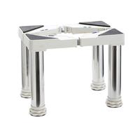 Base per Frigorifero con 4 Piedi per Lavastoviglie Condizionatore d'aria e Forno a microonde Base Regolabile Frigorifero con Funzione di Assorbimento Degli Urti Larghezza 24 a 36 cm,Altezza 28.5-32cm