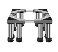 Base per Frigorifero Rialzata Altezza 24-27 CM Resistente all'umidità per Lavastoviglie 12 Piedi Robusti Base Congelatore Mobili da Cucina ed Elettrodomestici Statico Larghezza 45-65 cm Grigio