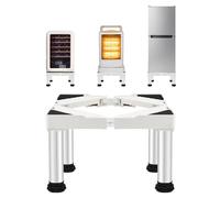 Base per Frigorifero Rialzata Altezza 39-41 CM Base per Lavastoviglie 4 Piedi Robusti Freezer Congelatore Mobili da Cucina ed Elettrodomestici Statico Carico 280 KG Larghezza 42-65 cm Bianco