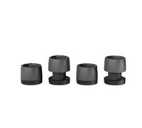 Base Per Lavatrice 1/2/4/6 pezzi Piedini for lavatrice Cuscinetto regolabile antiscivolo antivibrazione antiurto Supporto di fissaggio Base supporto for l'innalzamento(Grey 4PCS)