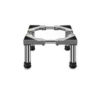 Base per Lavatrice Alta Base Supporto per Lavatrice Rialzamento Basamento per Asciugatrice e Frigorifero Antivibrazione In Acciaio Inox Base 4/8/12 Strong Piedi