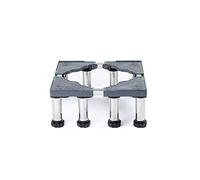 Base per lavatrice, base per frigorifero, base regolabile con 8 piedini stabili, altezza 15 cm, base per lavatrice 45 - 70 cm, per asciugatrici, asciugatrici e frigoriferi (8 piedi, altezza 15 cm)