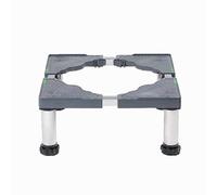 Base per lavatrice con 4/8 piedi, base per lavatrice regolabile per frigorifero asciugatrice, larghezza regolabile 45 - 70cm, altezza 19 - 22 cm (Grigio,4 piedi（19-22cm）)