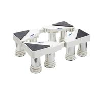 Base per Lavatrice con 8 Piedi per Lavatrice Frigorifero e Asciugatrici con Funzione di Assorbimento Degli Urti Rialzata facilitare la pulizia Larghezza 35 a 56 cm Altezza13.5-17cm