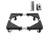 Base per Lavatrice con Ruote, Estensibile da 43 cm a 65 cm. Supporto per Spostare Elettrodomestici e Mobili. Base Silenziosa per Asciugatrice e Lavatrice. Carico massimo 138 kg.
