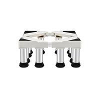 Base Per Lavatrice Lavatrice Asciugatrice Base per frigorifero regolabile Altezza 3,9"/5,9"/7,8"/9,8" Supporti per lavatrice A prova di umidità Lunghezza vassoi per pavimento 19,6"-29,5"