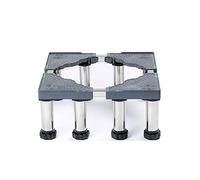 Base per lavatrice MiSMiAO base per frigorifero, base per lavatrice, 45-70 cm, base regolabile per asciugatrice in acciaio inox, frigorifero, lavatrici, 8 piedi
