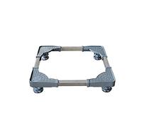 Base per lavatrice regolabile Base per lavatrice 4 gambe Base mobile per lavatrice protettiva Base per asciugatrice regolabile Larghezza/lunghezza base 50-60 cm Staffa di supporto Anti vibra