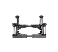 Base per lavatrice regolabile Base per lavatrice Asciugatrice Lavatrici e telai Altezza 19-22 cm Congelatori Rack per elettrodomestici Lunghezza/Larghezza regolabile 40-65 cm Supporto per