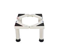 Base per lavatrice regolabile Base per lavatrice protettiva Lunghezza regolabile 30-45 cm Larghezza 38-54 cm Supporto per frigorifero e congelatore Aria condizionata Vassoi da pavimento per