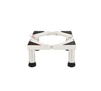 Base per lavatrice regolabile Base per lavatrice protettiva Lunghezza regolabile 30-45 cm Larghezza 38-54 cm Supporto per frigorifero e congelatore Aria condizionata Vassoi da pavimento per