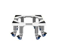 Base per lavatrice regolabile Base per lavatrice resistente con ruote Supporto telescopico universale per mobili Ruota per apparecchi mobili Carrello per elettrodomestici Vassoio base per fr