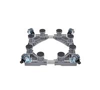 Base per lavatrice regolabile Carrello per elettrodomestici Ruote universali per elettrodomestici Lunghezza/larghezza regolabile 47-70 cm Carrello per lavatrice e supporto per elettrodomesti