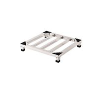 Base per lavatrice regolabile con 4 gambe Base per lavatrice Lunghezza/larghezza 42-60 cm può scegliere staffa di supporto per frigorifero e congelatore per lavastoviglie contenitore per pia
