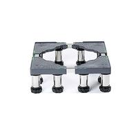 Base per lavatrice regolabile Lavatrici e telai regolabili Altezza 14-17 cm Supporto base lavatrice telescopico Larghezza 36-55 cm Vaschette per asciugatrice Antiruggine Previene graffi e ammaccature