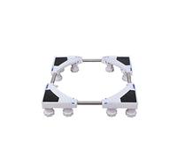 Base per lavatrice regolabile, staffa antiruggine, altezza regolabile 10-14 cm, base per lavatrice protettiva, lunghezza/larghezza 42-65 cm, stent per frigorifero per vino per lavastoviglie,