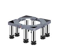 Base per lavatrice regolabile Staffa base per lavatrice rialzata Staffa di supporto per base a rullo quadrata regolabile per elettrodomestici 24-27 cm Supporto per frigorifero, condizionator