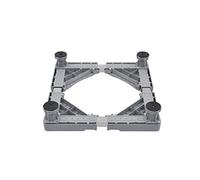 Base per lavatrice regolabile Supporto antivibrante Supporto per frigorifero Altezza regolabile 10-14 cm Supporto per lavastoviglie Lunghezza/Larghezza 47-70 cm