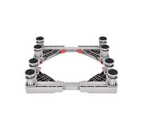 Base per lavatrice regolabile Supporto base antiurto Base universale Supporto per frigorifero Supporto per lavatrice Rulli per stent Vassoi da pavimento 4/8/12 piedi per condizionatore d'ari