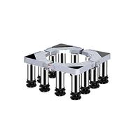 Base per Lavatrice, Resistente, con 4/8/12 Gambe, Regolabile, Supporto per asciugatrice e Frigorifero, Lunghezza/Larghezza 40-65 cm, Universale, Alta
