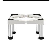 Base per Lavatrice, Supporto Base per Lavatrice Frigorifero Lunghezza 50-75cm Larghezza 42-65cm Altezza 29-32cm Supporti 200 kg, Base per Lavatrice Asciugatrice Frigoriferi 4 Piedi Fissi Bianca