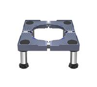 Base per Lavatrice, Supporto Base per Lavatrice Frigorifero Lunghezza/Larghezza 42cm-65cm Altezza 18cm-21cm Supporti 200kg Base per Lavatrice Asciugatrice Frigoriferi 4 Piedi Fissi Gray