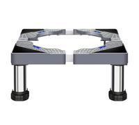 Base Per Lavatrice Washer Pedestal Stainless Steel Dryer Stand Pedestal Heavy Duty Washing Machine Riser with 4 Strong Feet Laundry Pedestal for Base Per Lavatrice Antiscivolo