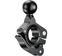 Base per manubrio con palline per moto Supporto per telefono cellulare per manubrio della bici Design pratico per guida all'aperto, design robusto dei componenti, compatibilità universale, processo di
